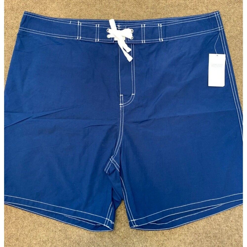 Old Navy Board Shorts Mens 2XL Navy Blue Swim Trunks Surf Unlined Beach
